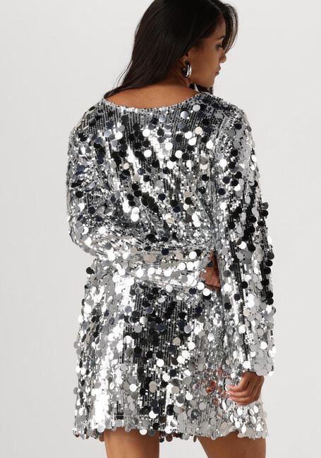 Silberne MOVES Minikleid IDONA - large