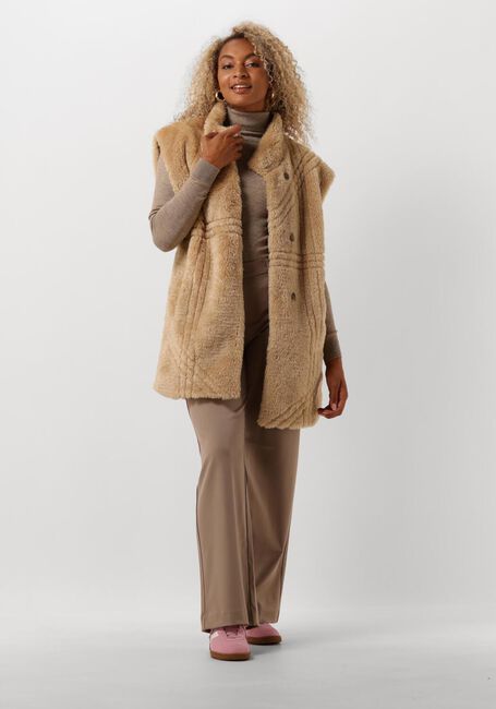 Taupe OBJECT Rollkragenpullover OBJTHESS L/S ROLLNECK KNIT PULLOVER - large