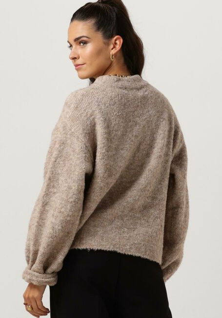 Sand NOTRE-V Pullover NV-CLARICE BOUCLE KNIT BLOUSE - large