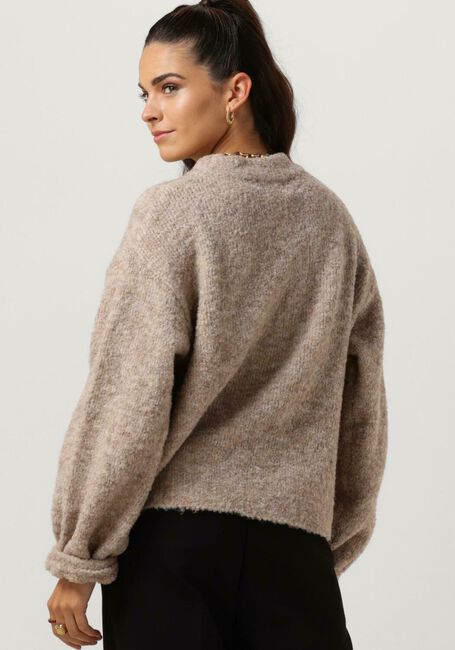 Sand NOTRE-V Pullover NV-CLARICE BOUCLE KNIT BLOUSE - large