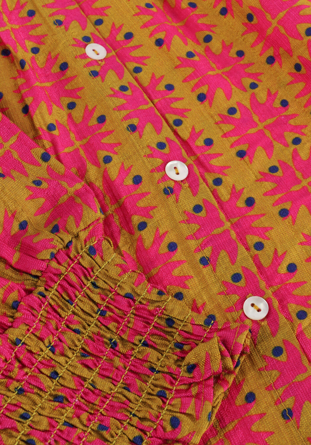 Mehrfarbige/Bunte JENEST Blusen CATO BLOUSE - large