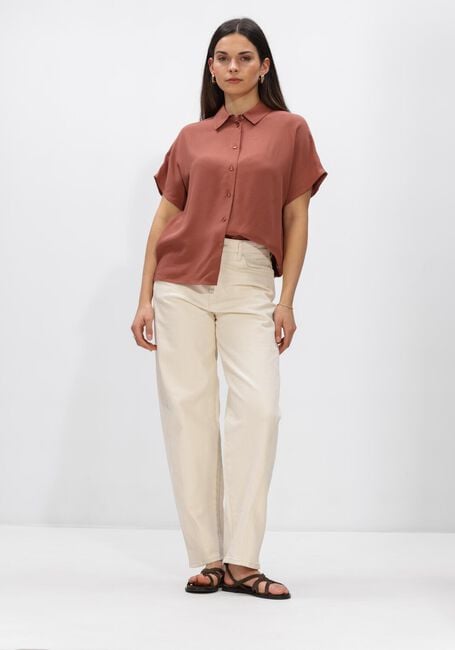 Braune BY-BAR Blusen BARLEY VISCOSE BLOUSE - large