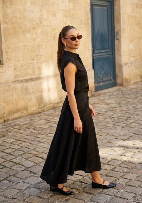Schwarze COPENHAGEN MUSE Maxirock CMCOLE-SKIRT - large