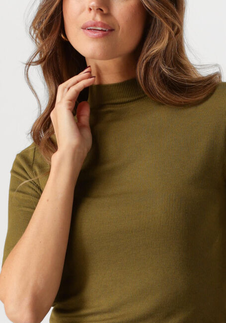 Olive MODSTRÖM Top KROWN T-SHIRT - large