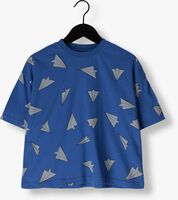 Blaue Jelly Mallow T-shirt PAPER AIRPLANE T-SHIRT - medium