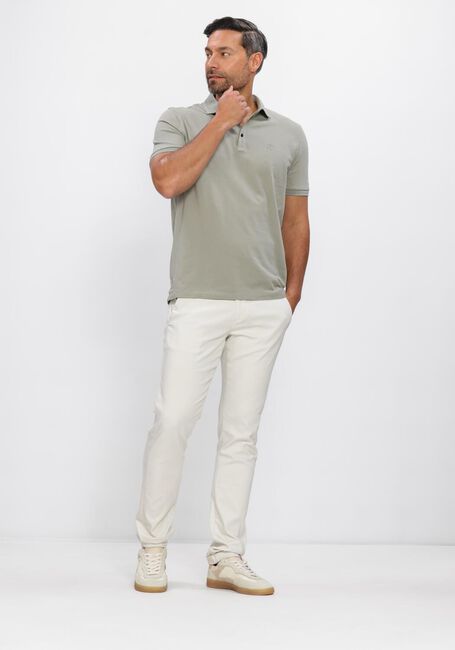 Khaki CAST IRON Polo-Shirt SLIM FIT FINE PIQUE ESSENTIAL - large