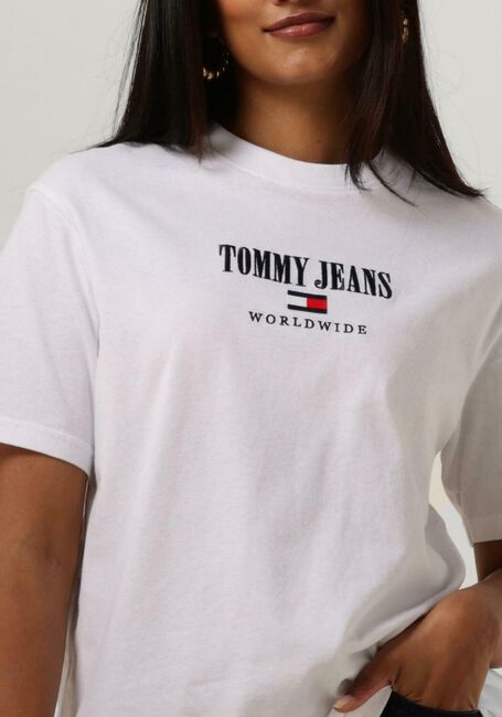 Weiße TOMMY JEANS T-shirt RLX ARCHIVE 1 TEE - large