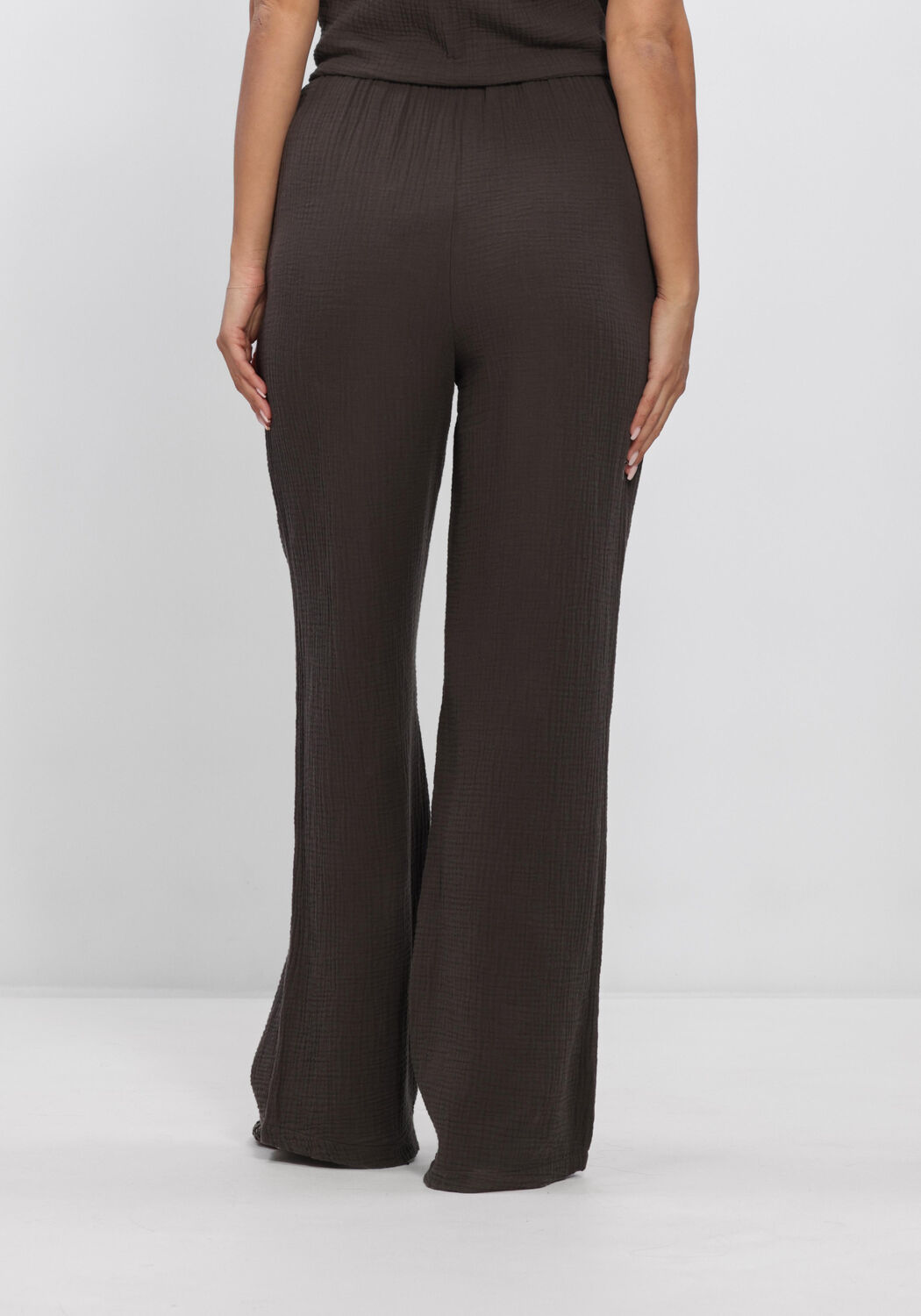 Sand PENN & INK Weite Hose TROUSERS - large