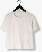 Weiße SELECTED FEMME T-shirt SLFWILLE SS KNIT O-NECK