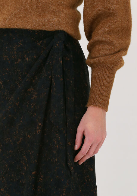 Schwarze ANOTHER LABEL Midirock ROSEAU SKIRT - large