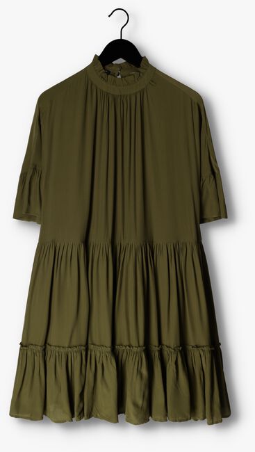 Grüne SCOTCH & SODA Minikleid SHORT DRESS WITH RUFFLE SLEEVE DETAIL - large