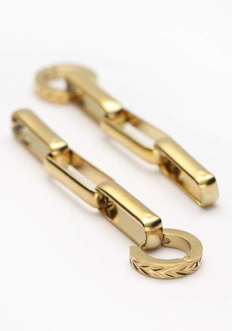 Goldfarbig NOTRE-V Ohrringe OORBELLEN CHAIN - large