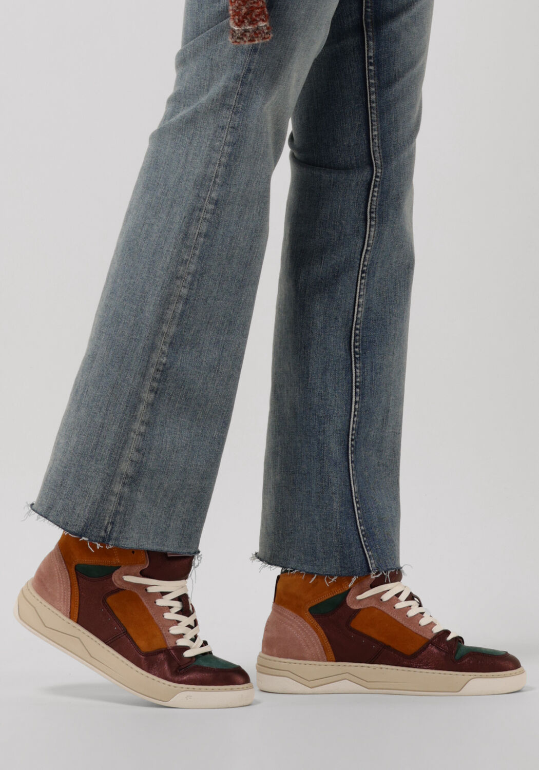 Mehrfarbige/Bunte FLORIS VAN BOMMEL Sneaker High SFW-10077 - large