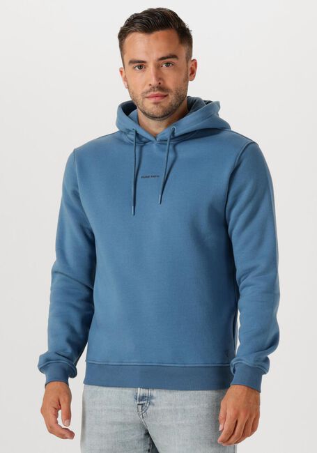 Blaue PURE PATH Sweatshirt REGULAR FIT HOODIE LS SWEATERS - large