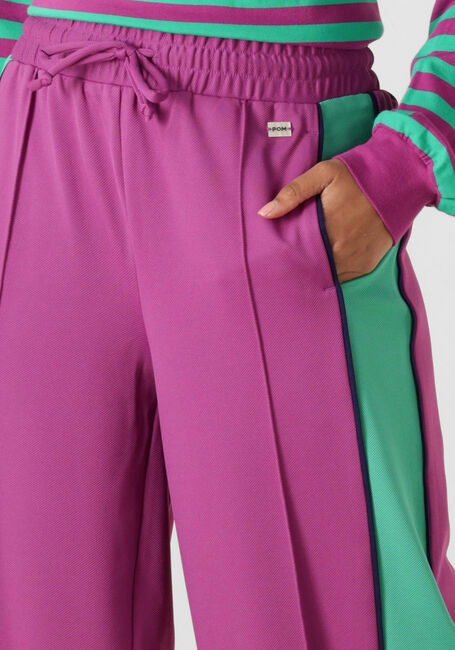 Lilane POM AMSTERDAM Hosen TRACKPANTS COLOURBLOCK WILD PURPLE - large