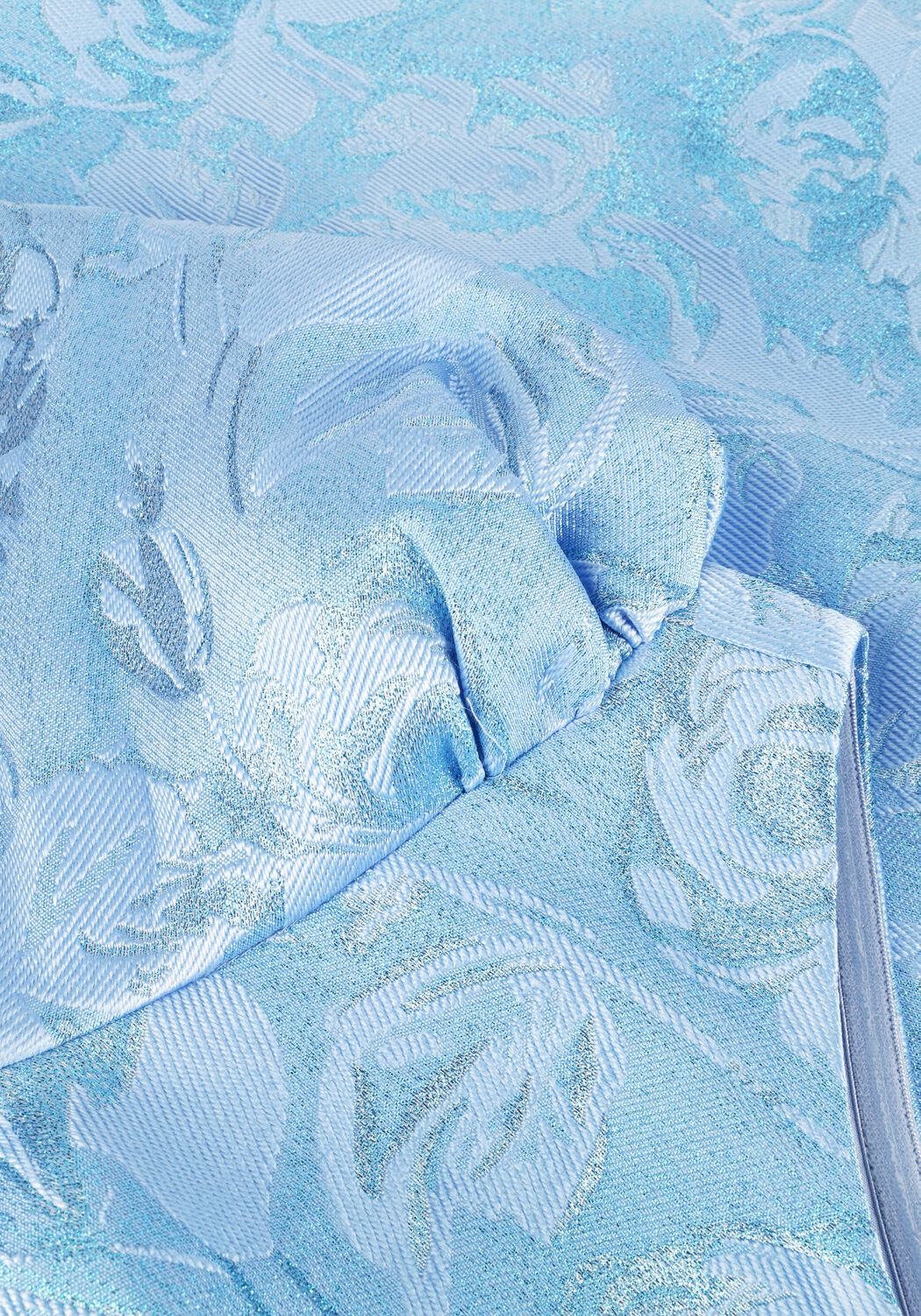 Hellblau FREEBIRD Minikleid DANIA FLOWER - large