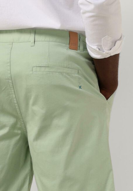 Grüne SCOTCH & SODA Kurze Hose STUART - GARMENT-DYED COTTON-BLEND TWILL SHORT - large