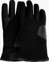 Schwarze UGG Handschuhe FABRIC AND LEATHER GLOVE - medium