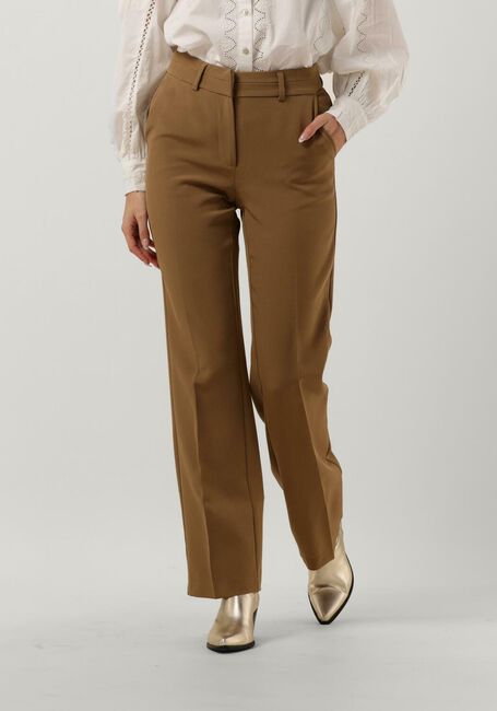 Camelfarbene Y.A.S. Hose YASBLURIS MW FLARED PANT - large