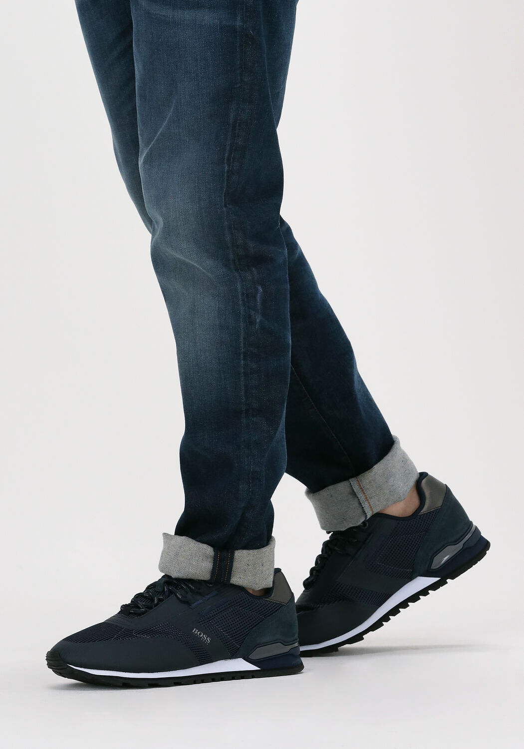 Blaue BOSS Sneaker Low PARKOUR RUNN ME - large