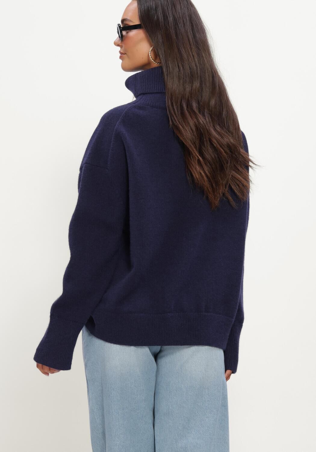 Dunkelblau BOII STUDIOS Pullover OLGA - large