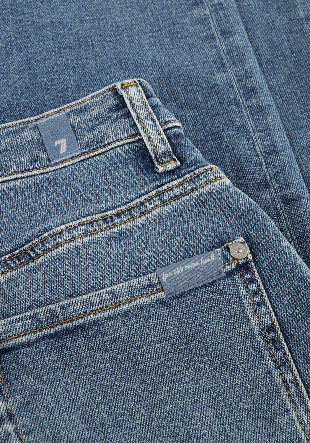 Blaue 7 FOR ALL MANKIND Straight leg jeans CALIE STRAIGHT FANCY - large