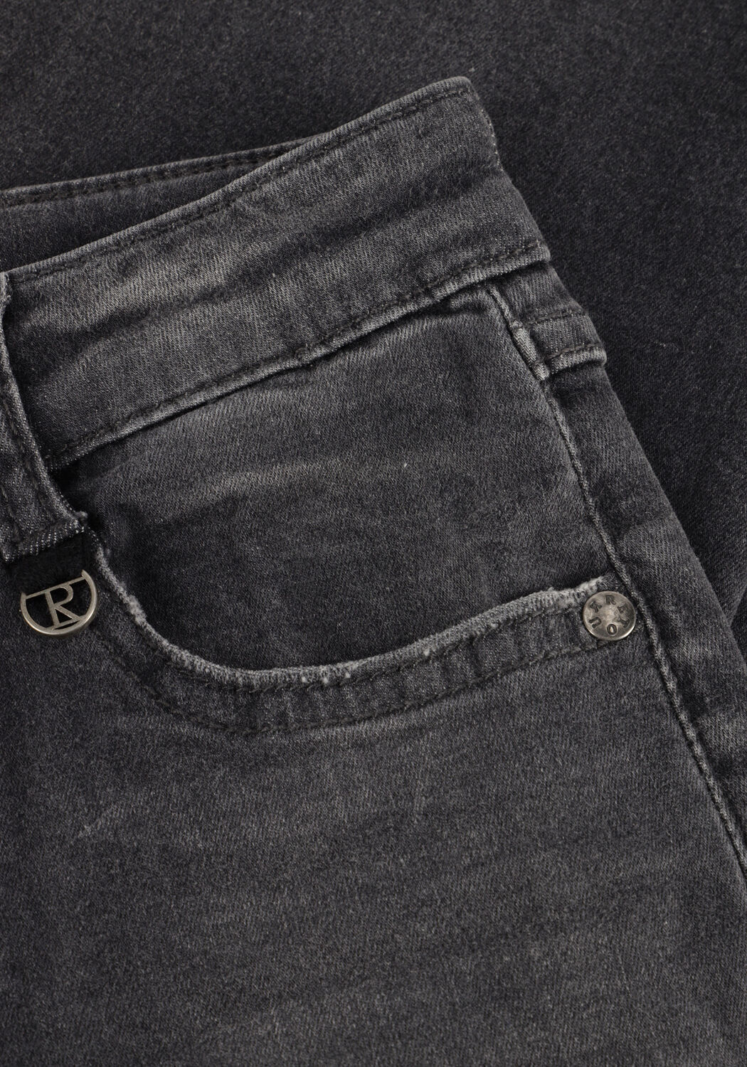 Graue RETOUR Straight leg jeans CELESTE - large