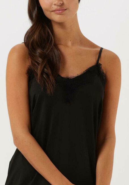 Schwarze CC HEART Minikleid LACE SLIPDRESS - large