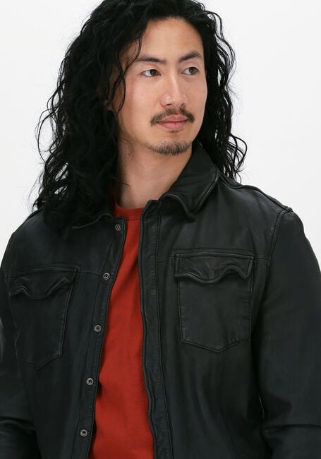 Schwarze GOOSECRAFT Overshirt SHIRT076 - large