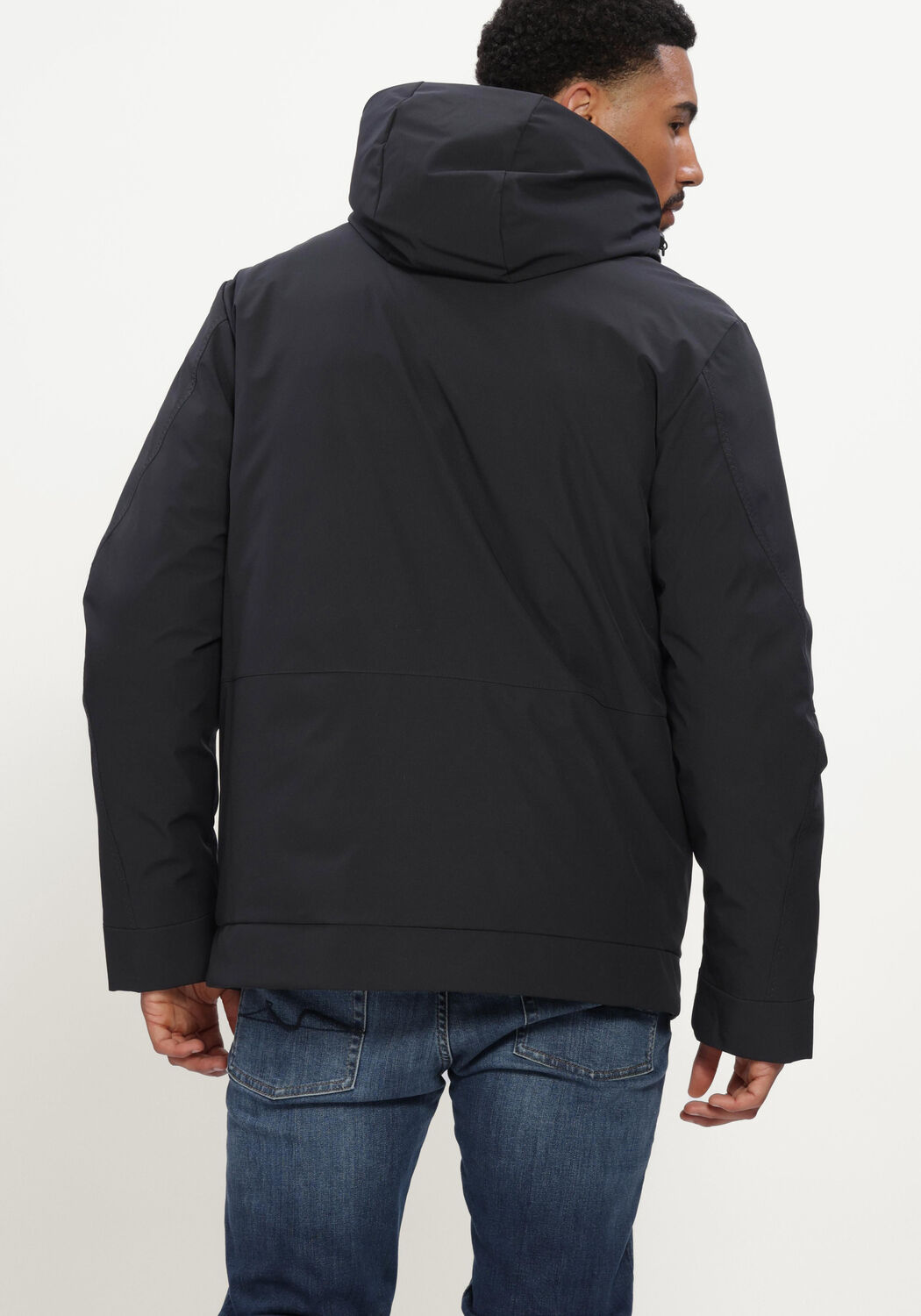 Schwarze PEUTEREY Wattierte Jack LOGE SRTR GRS 02 - large