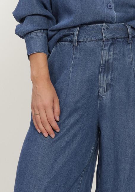 Blaue SIMPLE Weite Hose WV-HVY-TENCEL-26-3 - large