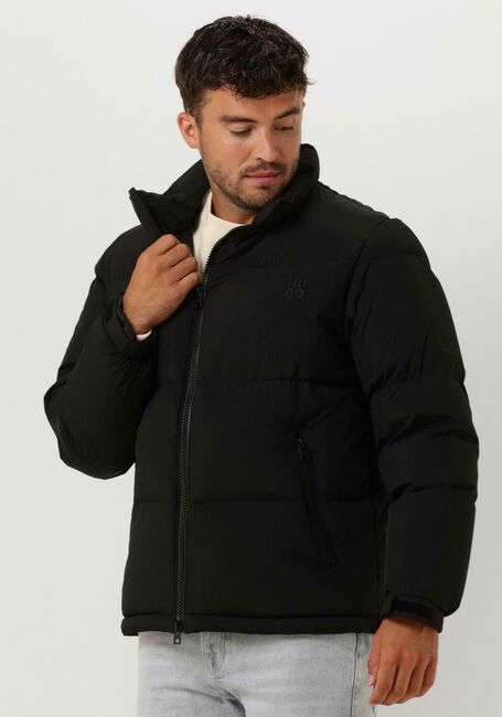 Schwarze HUGO Wattierte Jack BIRON2341 - large