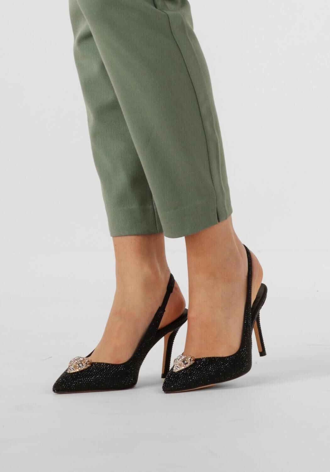 Schwarze KURT GEIGER LONDON Slingbacks BELGRAVIA HIGH - large