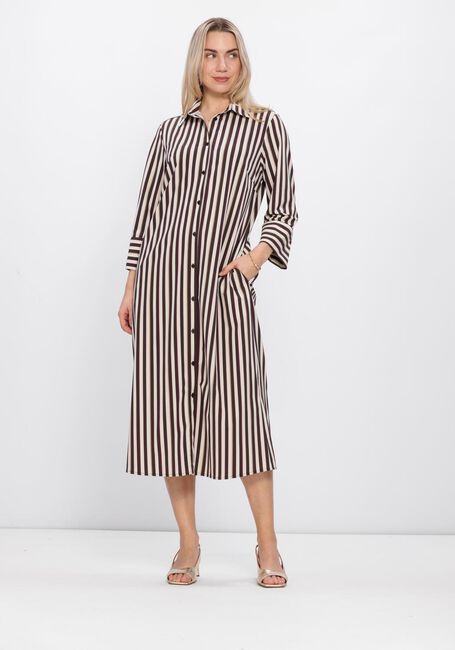 Mehrfarbige/Bunte STUDIO ANNELOES Maxikleid Soof stripe dress - large