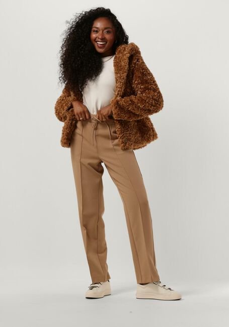 Camelfarbene GIACOMO THE JACKET Fake-Fur-Jack 6512773 - large