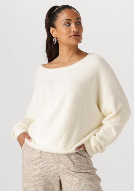 Weiße NUKUS Pullover MATHILDE PULLOVER SOFT - large