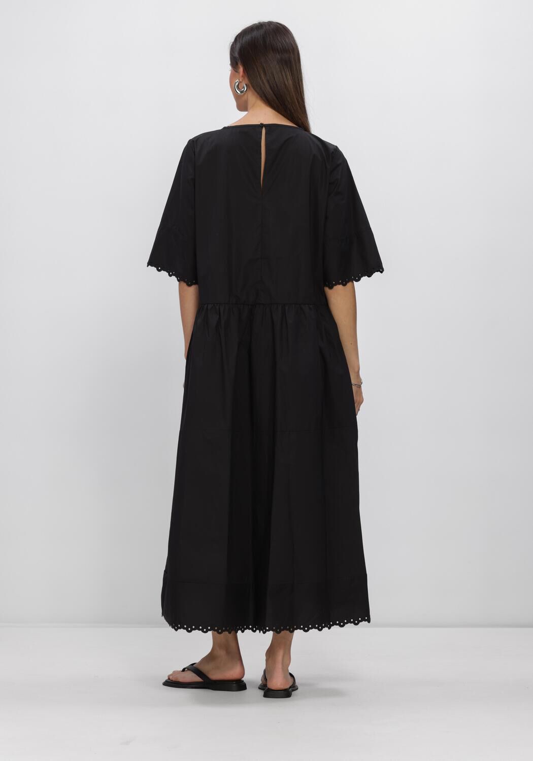 Schwarze INWEAR Midikleid LIAIW DRESS - large