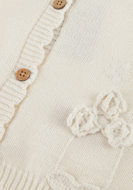 Nicht-gerade weiss LIL' ATELIER Strickjacke NBFDOLA LS KNIT CARD LIL - large