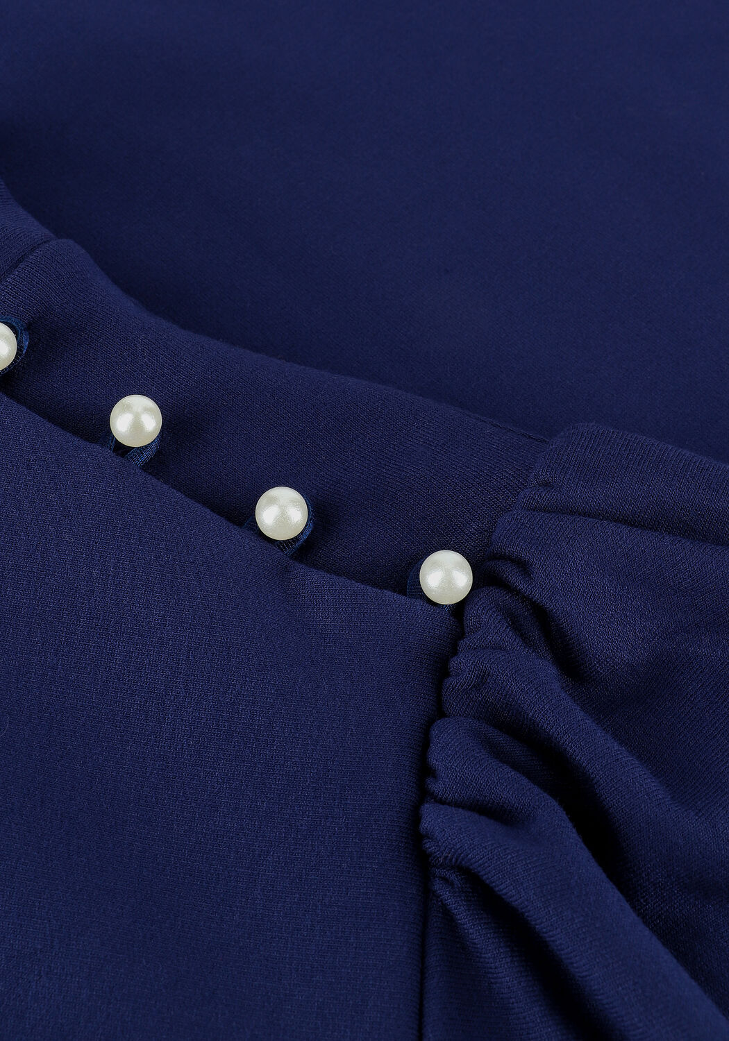 Blaue GESTUZ Top RIFA GZ BUTTON BLOUSE - large