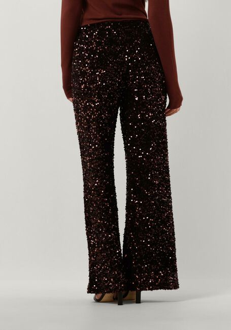 Rote SUMMUM Hosen PANTS SEQUINS VELOUR - large