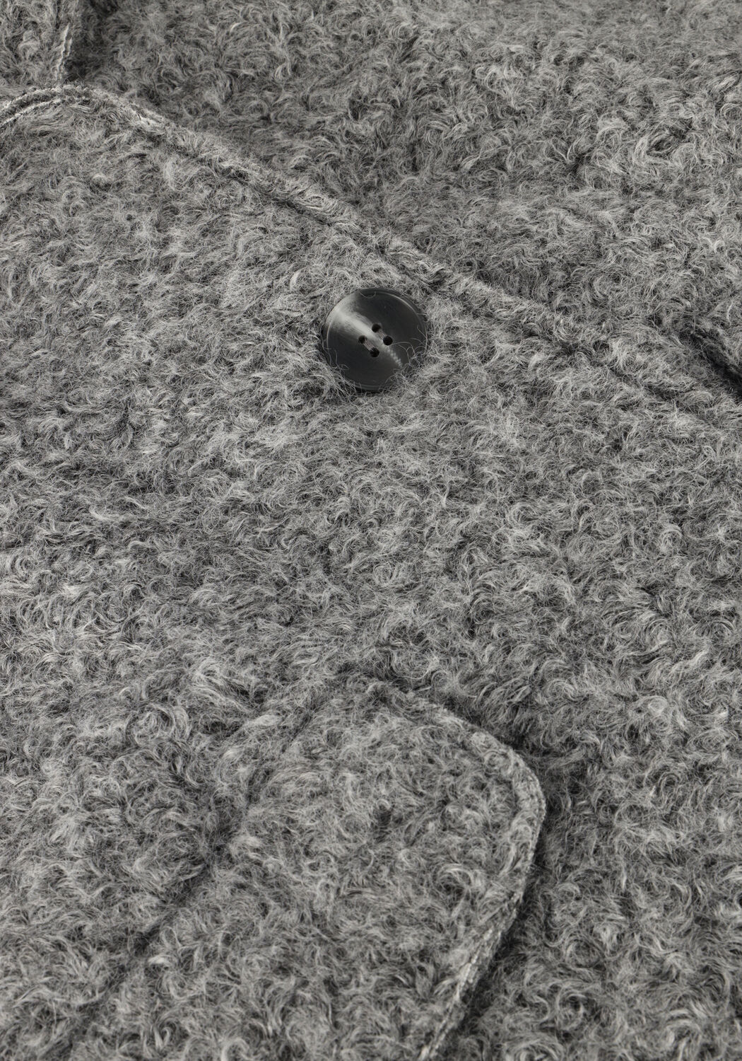 Graue NUKUS M&auml;ntel INNA JACKET BOUCLE - large