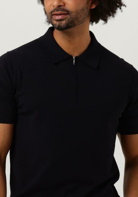 Dunkelblau TIGER OF SWEDEN Polo-Shirt ORBIT SS - large