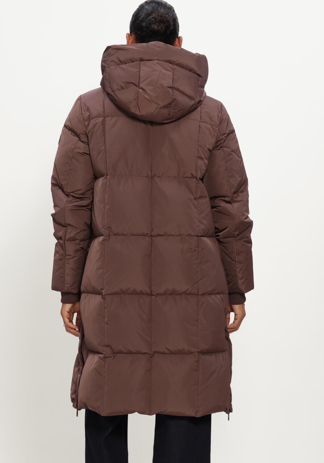 Braune MOS MOSH Wattierte Jack MMNOVA SQUARE DOWN COAT - large