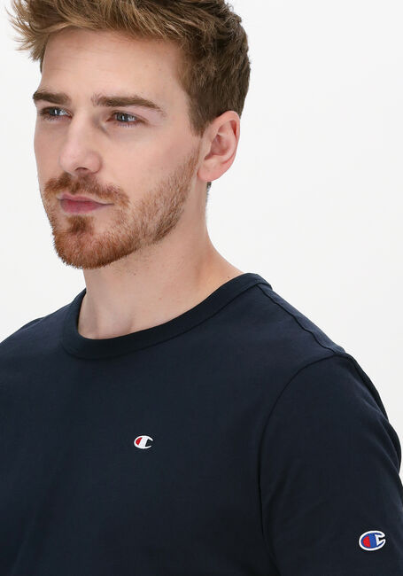 Dunkelblau CHAMPION T-shirt SMALL C LOGO T-SHIRT - large
