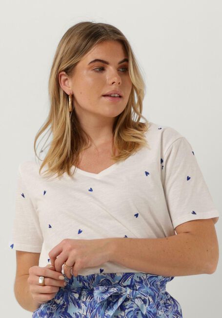 Nicht-gerade weiss FABIENNE CHAPOT T-shirt PHIL V-NECK TEE 307 - large