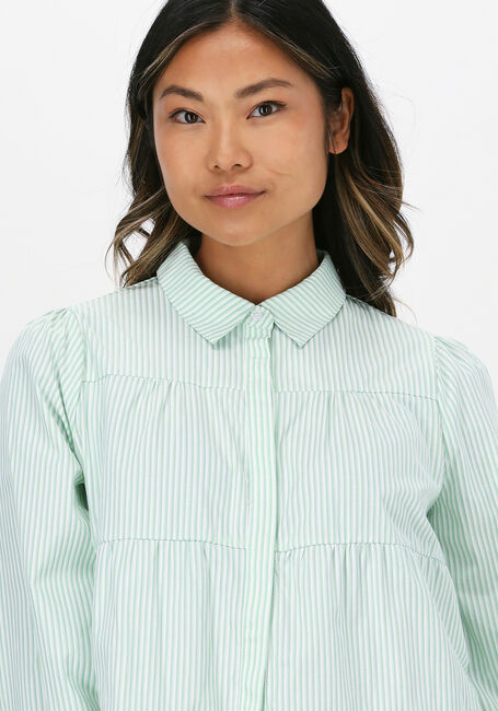 Grüne NEO NOIR Blusen RICA STRIPE SHIRT - large
