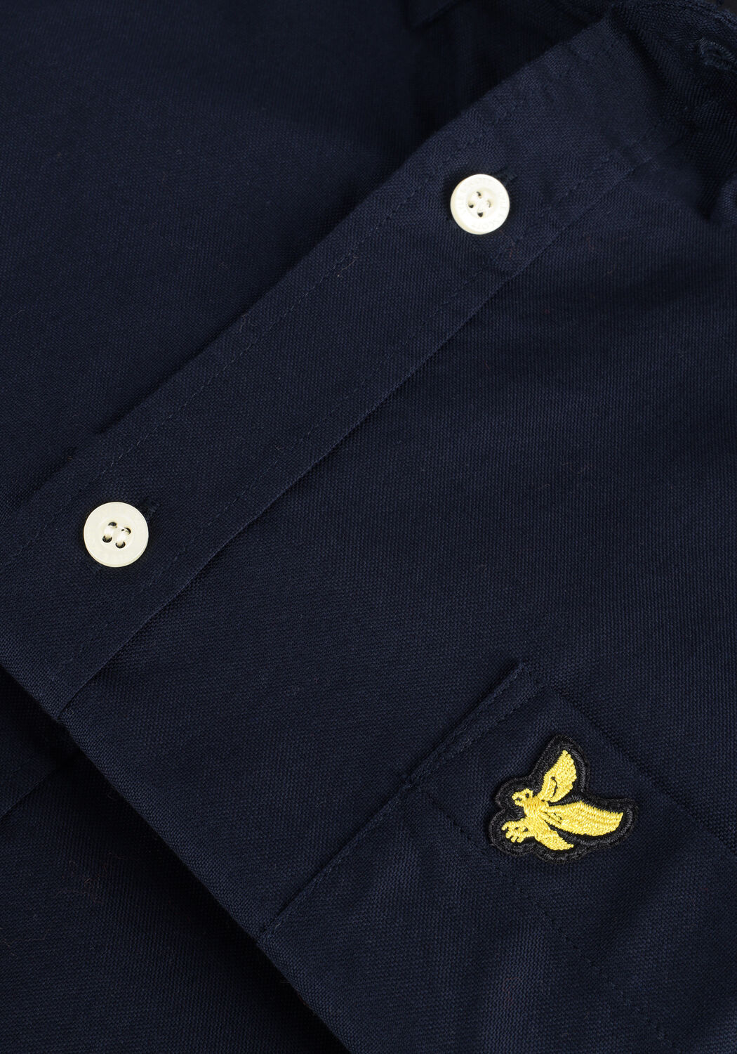 Dunkelblau LYLE & SCOTT Casual-Oberhemd REGULAR FIT LIGHT WEIGHT OXFORD SHIRT - large