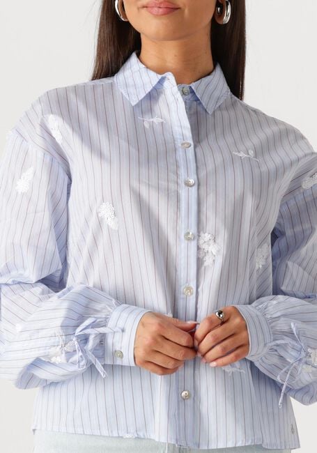 Blaue NUKUS Blusen ROSA BLOUSE STRIPE - large