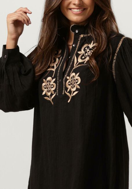 Schwarze ANTIK BATIK Minikleid ANOUKI MINI DRESS - large