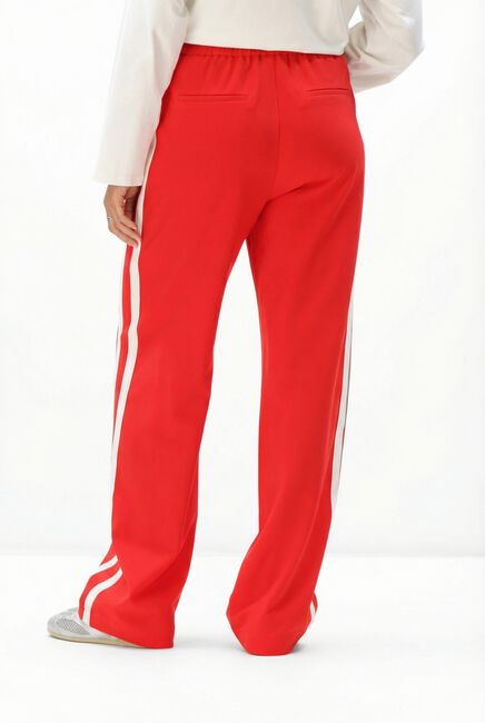 Rote ALIX THE LABEL Hosen LADIES WOVEN STRASS STRIPE PANTS - large